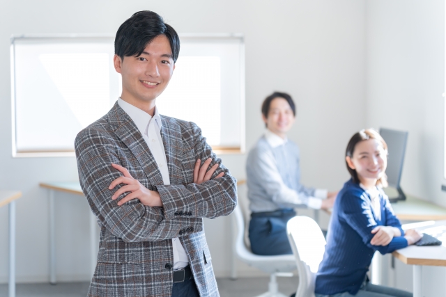 若手社員の写真